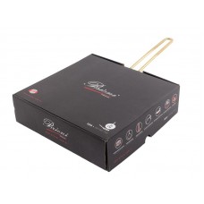 Сковорода антипригарна Brioni Royal Stone Ti̇gereye Gold 24 см (764-048)