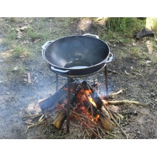 Казан чавунний азіатський Brizoll 12 л з триножкою (KA12T)