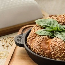 Сковорода чавунна Brizoll 200 х 25 мм (H2025)