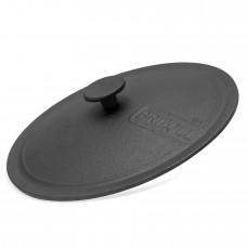 Сковорода чавунна Brizoll 26 см. з литою ручкою та чавунною кришкою (M2660P-1)