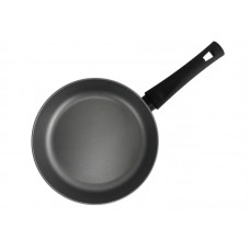 Сковорода  с антипригарным покрытием Brizoll GRAPHIT 24 см. со стеклянной крышкой (54-2450-6)