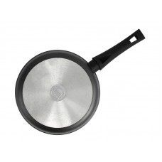 Сковорода  с антипригарным покрытием Brizoll GRAPHIT 24 см. со стеклянной крышкой (54-2450-6)