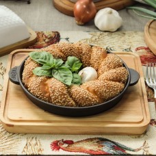 Сковорода чавунна Brizoll 180 х 25 мм (H1825)