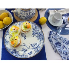 Тортовниця емальована BUTTERFLY Elmani з кришкою на ніжці, 30 см. (763-029)