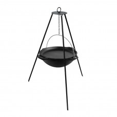 Казан чавунний азіатський Brizoll 10 л з кришкою-сковородою та триножкою (KA10-2T)