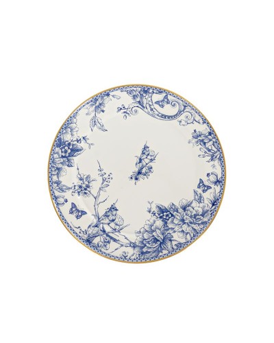 Тортовниця емальована BUTTERFLY Elmani з кришкою на ніжці, 30 см. (763-029)