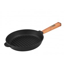 Чугунная сковорода гриль Brizoll Optima 280 х 50 мм (O2850G-P)