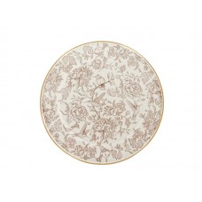 Тортівниця емальована Elmani BIRD з кришкою на ніжці, 30 см. (763-043)