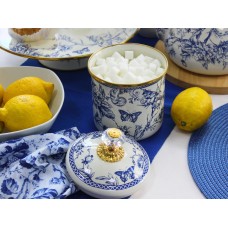 Банка для сипучих продуктів з кришкою Elmani BUTTERFLY 1,25 л (763-025)