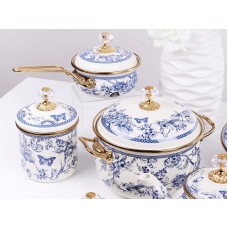 Банка для сипучих продуктів з кришкою Elmani BUTTERFLY 1,25 л (763-025)