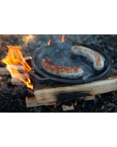 Сковорода чавунна Brizoll з підставкою 280 х 25 мм (H280-D) Сковорода чавунна Brizoll з підставкою 280 х 25 мм (H280-D)