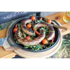 Сковорода чугунная Brizoll с подставкой 280 х 25 мм (H280-D)