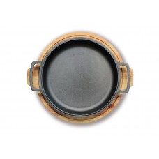 Сковорода чугунная Brizoll с подставкой 280 х 25 мм (H280-D)