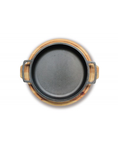 Сковорода чавунна Brizoll з підставкою 280 х 25 мм (H280-D) Сковорода чавунна Brizoll з підставкою 280 х 25 мм (H280-D)