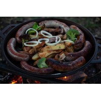 Сковорода чугунная Brizoll с подставкой 280 х 25 мм (H280-D)