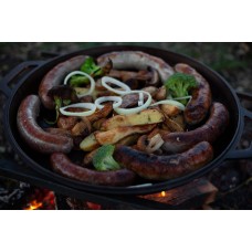 Сковорода чугунная Brizoll с подставкой 280 х 25 мм (H280-D)