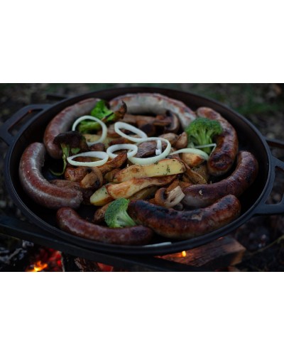 Сковорода чавунна Brizoll з підставкою 280 х 25 мм (H280-D) Сковорода чавунна Brizoll з підставкою 280 х 25 мм (H280-D)