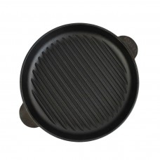 Сковорода чавунна Brizoll Monolith Гриль 300х35 мм. (M3035G)