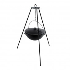 Казан чавунний азіатський Brizoll 10 л. з кришкою та триножкою та чохлом (KA10-1TCH)