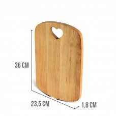 Дошка для нарізки Brizoll HEART 36 см (D015)