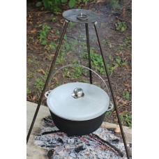 Казан алюміниевий Brizoll 10 л, з дужкою, кришкою і чохлом (12-010-1CH)