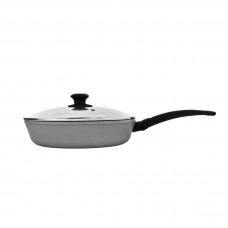 Сковорода Brizoll MOSAIC 26 см з антипригарним покриттям зі скляною кришкою (53-2655-6)