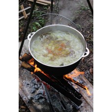 Казан алюмінєвий Brizoll з дужкою і кришкою 10 л. Brizoll (12-010-1)