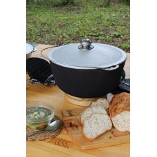 Казан алюмінєвий Brizoll з дужкою і кришкою 10 л. Brizoll (12-010-1)