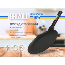 Блінниця чугунна Brizoll Optima-Black 240 х 15 мм (O2415-P1)