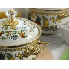 Кастрюля эмалированная Elmani VITALY с крышкой, 2,1 л, 16 см (763-020)