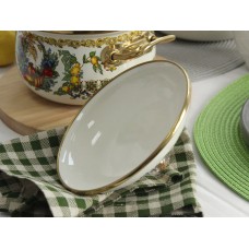 Кастрюля эмалированная Elmani VITALY с крышкой, 2,1 л, 16 см (763-020)