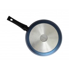 Сковорода з антипригарним покриттям Brizoll GALAXY 24 см зі скляною кришкою (56-2450-6)