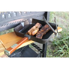 Чавунна сковорода гриль Brizoll Optima-Bordo 280 х 280 х 50 мм. (O282850G-P2)