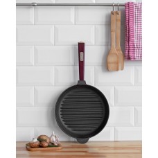 Чавунна сковорода гриль Brizoll Optima-Bordo 280 х 50 мм. (O2850G-P2)
