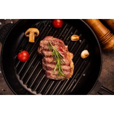 Чавунна сковорода гриль Brizoll Optima-Bordo 280 х 50 мм. (O2850G-P2)