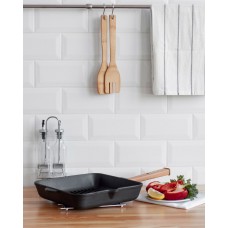 Чугунная сковорода гриль Brizoll Optima 260 х 260 х 50 мм. (O262650G-P)