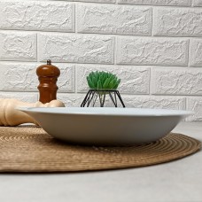 Тарілка супова Luminarc Carine Granit біла, 21 см (N6612)