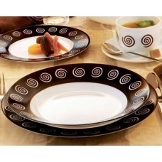 Сервіз Luminarc Sirocco Brown 46 предметів білий (N4866)