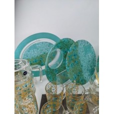 Сервіз столовий Luminarc AMB Alondra Turquoise 46 предметів бірюзовий (Q7927)