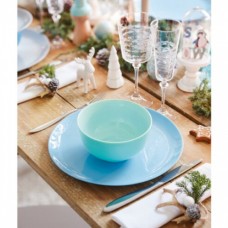 Сервіз столовий Luminarc Diwali Light Turquoise & Blue 38 предметів бірюзовий, блакитний (Q0004)