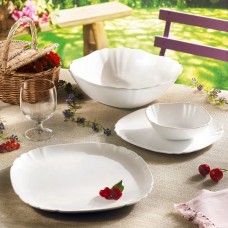 Столовий сервіз Luminarc Lotusia 38 предметів білий (J9439)