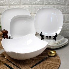 Столовий сервіз Luminarc Lotusia 38 предметів білий (J9439)