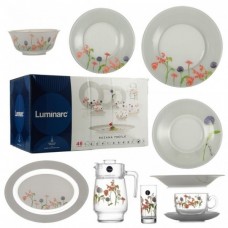 Столовий сервіз Luminarc ROZANA Trefle 46 предметів білий (N2171)