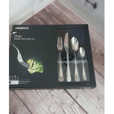 Набір столових приборів Ardesto Black Mars York 24 предметів (AR0724YS)