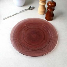Тарілка обідня Luminarc Louison Lilac фіолетова, 25 см (L5167)