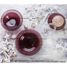 Тарілка обідня Luminarc Louison Lilac фіолетова, 25 см (L5167)