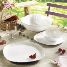 Тарілка десертна Luminarc Lotusia біла, 23 см (N3620)