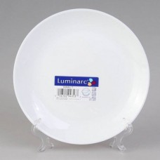 Тарілка десертна Luminarc Diwali біла, 19 см (N3603)