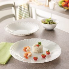 Тарілка обідня Luminarc Feston біла, 25 см (P2280)