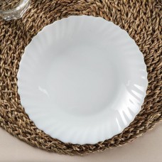 Тарілка обідня Luminarc Feston біла, 25 см (P2280)